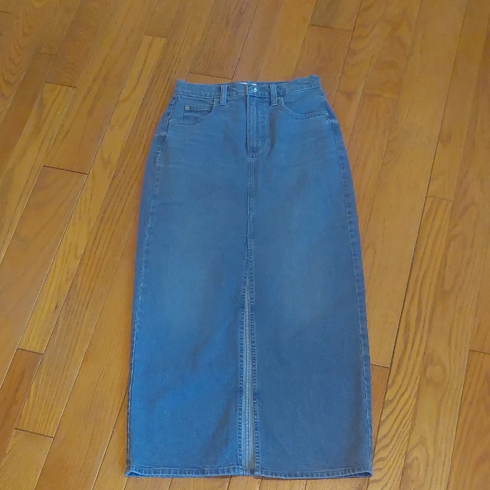 Universal Thread Long Denim Skirt